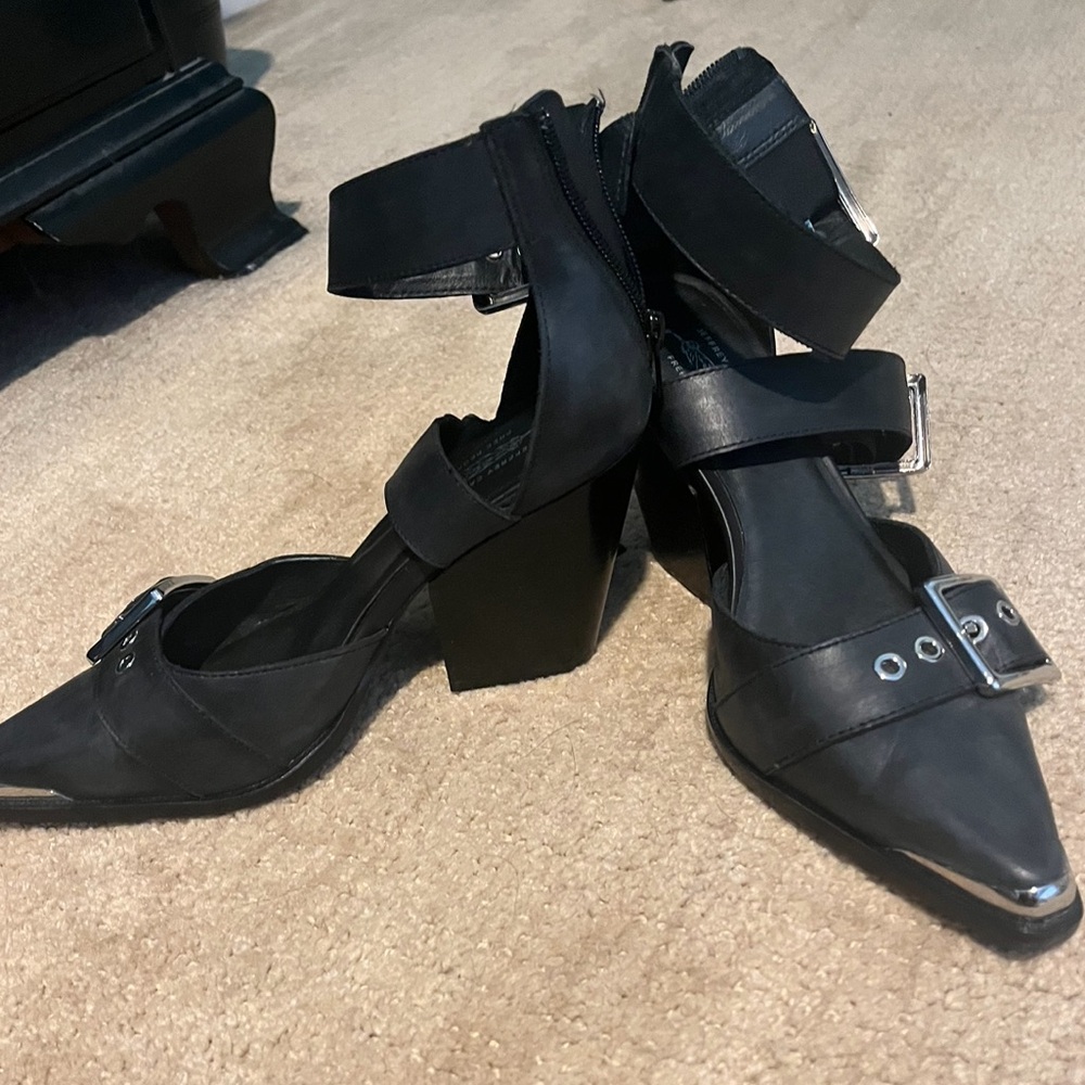 Jeffery Campbell black free people shoes